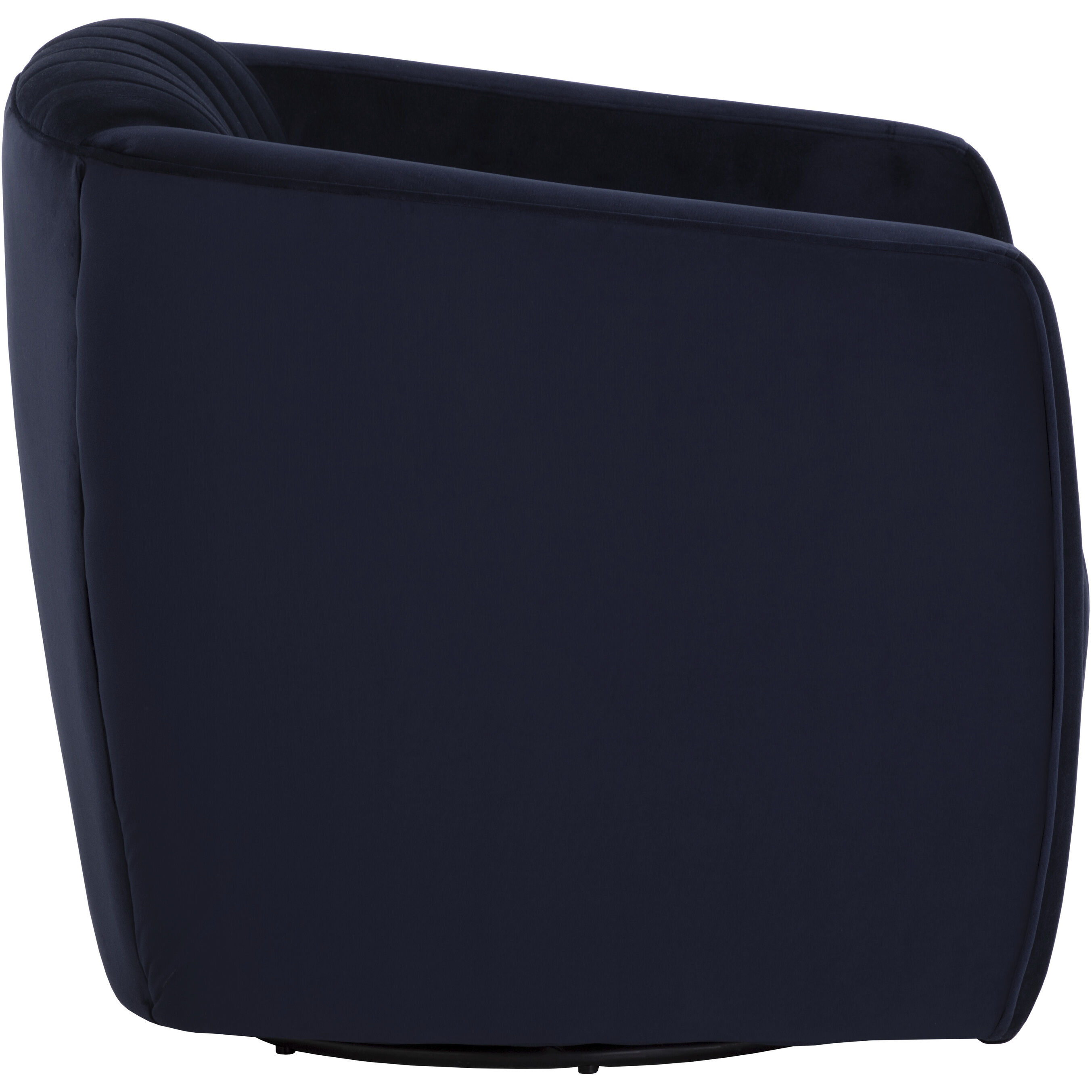 Garrison Abbington Navy Swivel Lounge Chair, Swivel